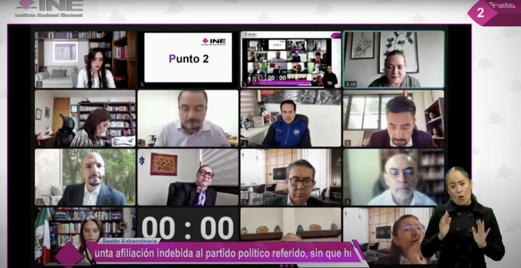 Sesión Virtual Consejo General del 29 de mayo de 2025